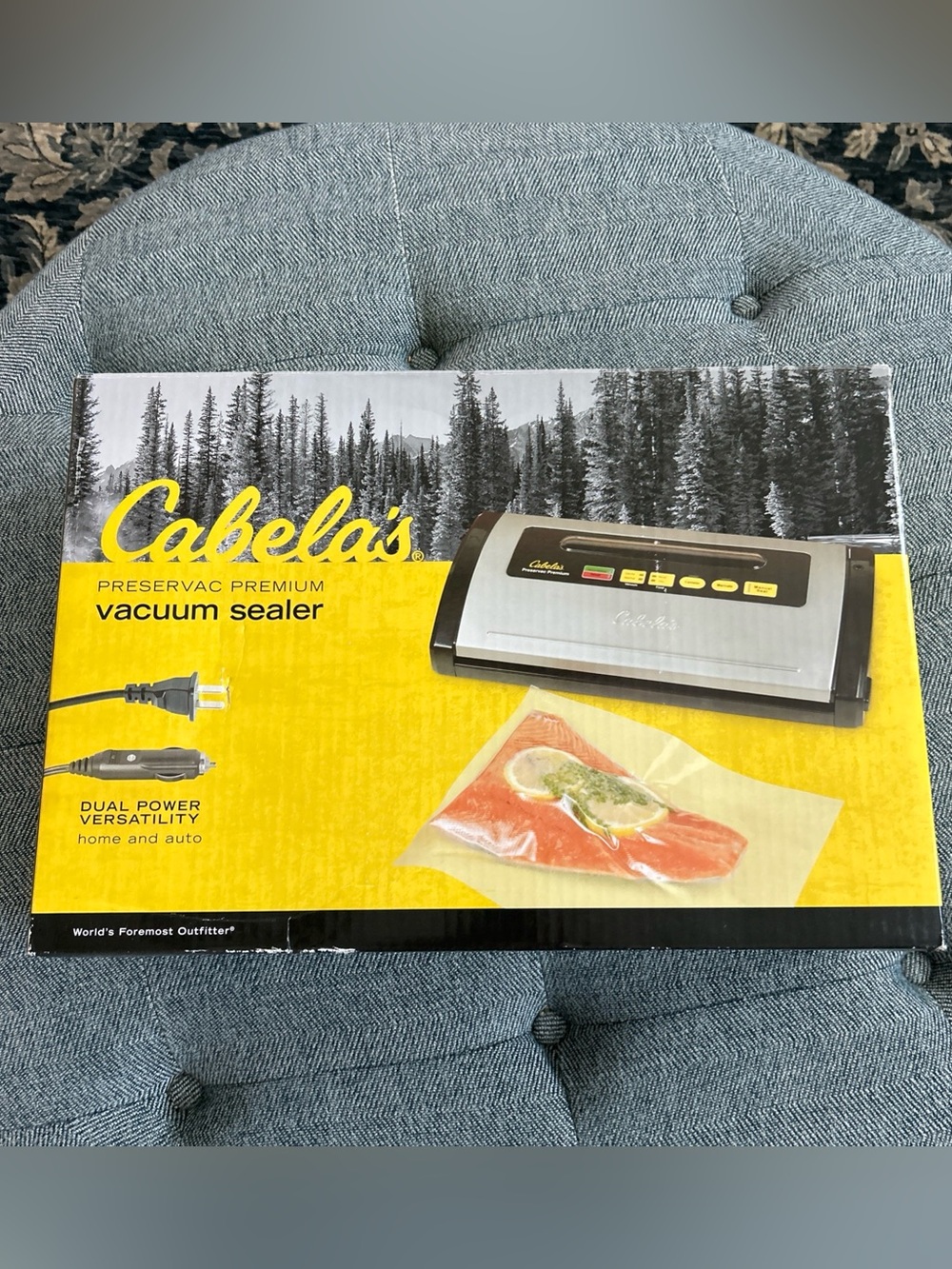 Cabela's Preservac Premium Vacuum Sealer Dual Power Home And Auto- New Sealed